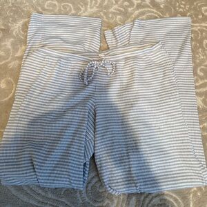 Hollister Sleepwear with Blue and White Stripes
